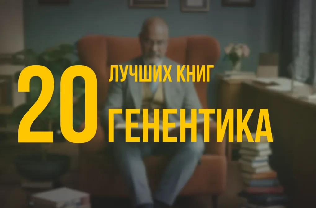 20 лучших книг по навыку «Генетика» по версии Олега Брагинского