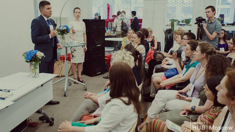 Олег Брагинский. Impact Hub Moscow. Выступление